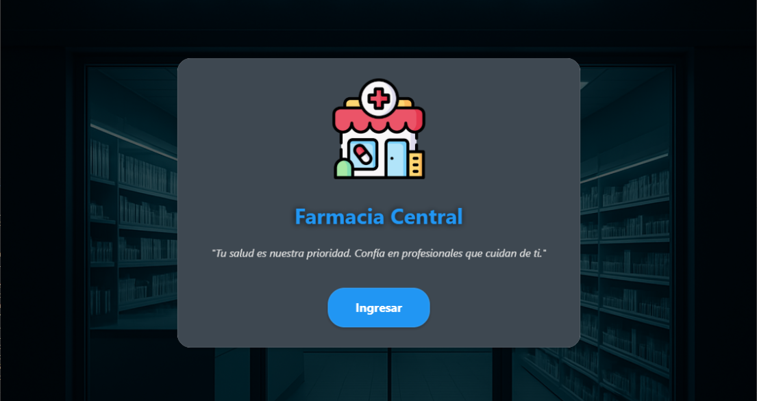 ERP Farmacia - Dashboard